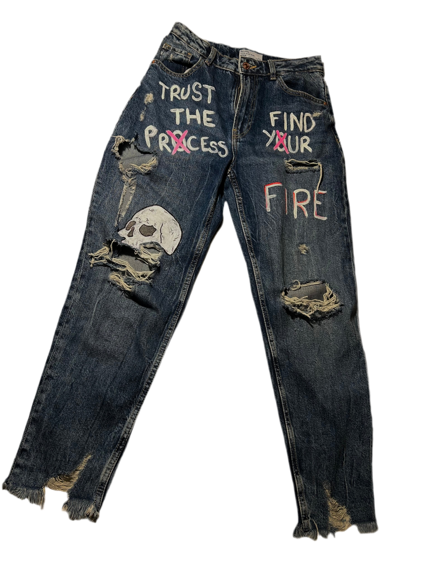 A3) custom sui TUOI jeans